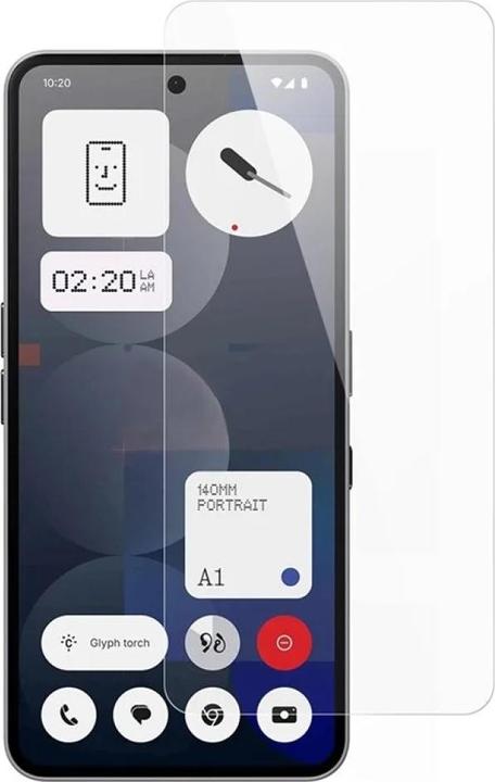 Produktbild Screenguard Panzerglas Schutzfolie Case Friendly Design (1 Stück, Nothing Phone (3a) Pro)
