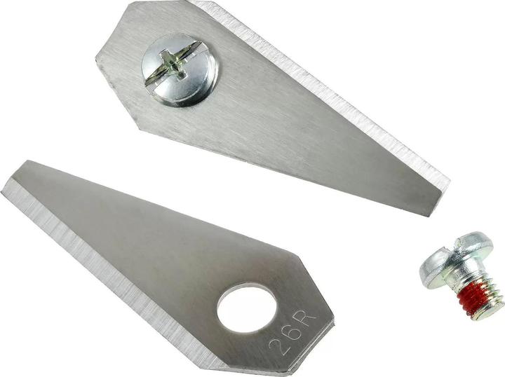 Produktbild AccuCell 9x Ersatz-Messer Klingen / Schneid-Klingen (1,00mm) für Bosch Indego Mähroboter (Mähroboter, Rasenmäher Messer + Ersatzmesser Gartenmaschinen)