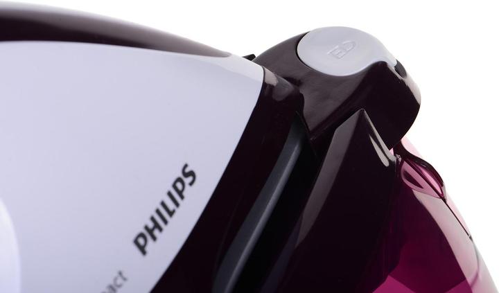 Actual product image Philips GC7842/40 Steam Ironing Station SteamGlide Plus Sole Purple (2400 W, 400 g/min)