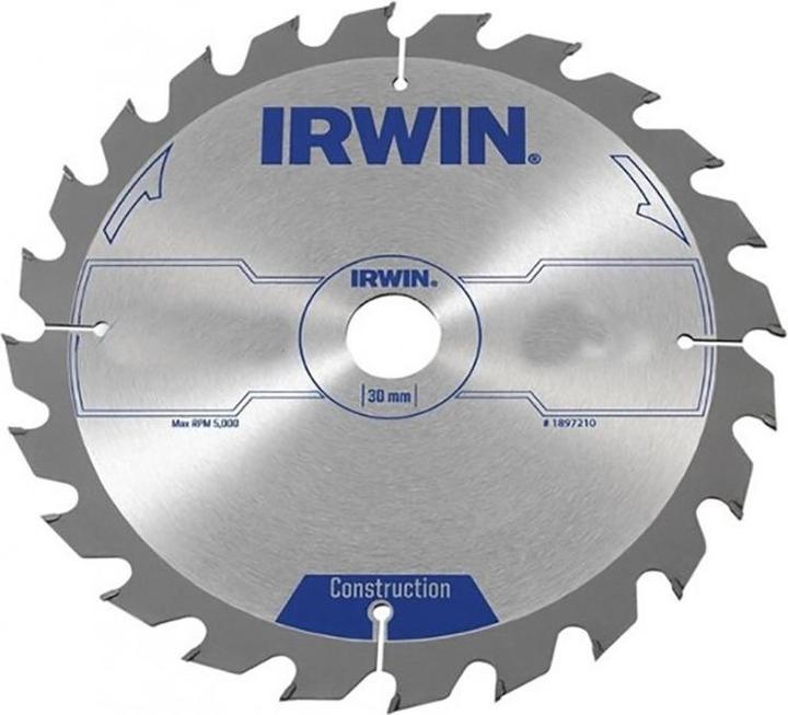 Immagine prodotto Irwin IRW1897347 Lama per sega circolare a 40 denti 400 x 30 mm con dente a misura di affilatura ATB