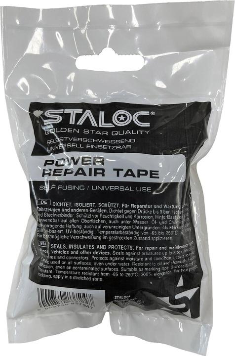 Staloc Power Repair Tape 3m - Isolierband selbstverschweissend & wasserdicht 3,6m (1000 mm)