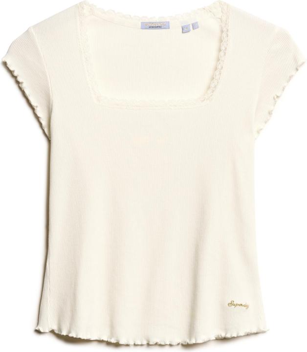 Actual product image Superdry Essential Square Neck S/s Tee (6, 7, 8)