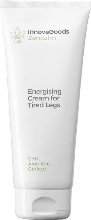 InnovaGoods Energetisierende Creme für müde Beine CBD Zencalm 200 ml (Körpercreme, 200 ml)