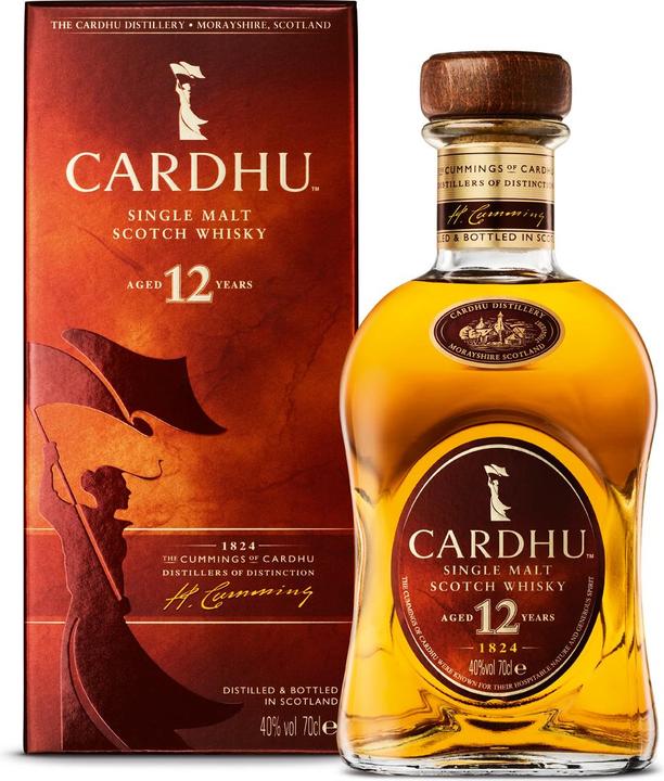 Immagine prodotto Cardhu 12 anni (Single Malt, Whisky scozzese, 1 x 70 cl)