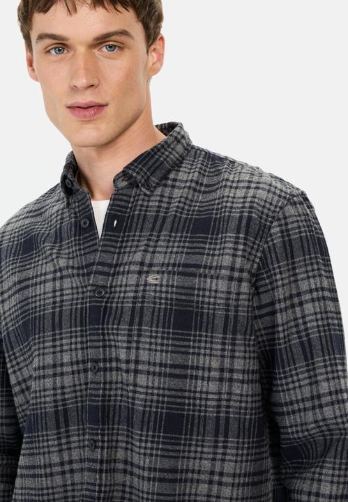 Immagine prodotto Camel Active Camicia a maniche lunghe con motivo a scacchi (L)