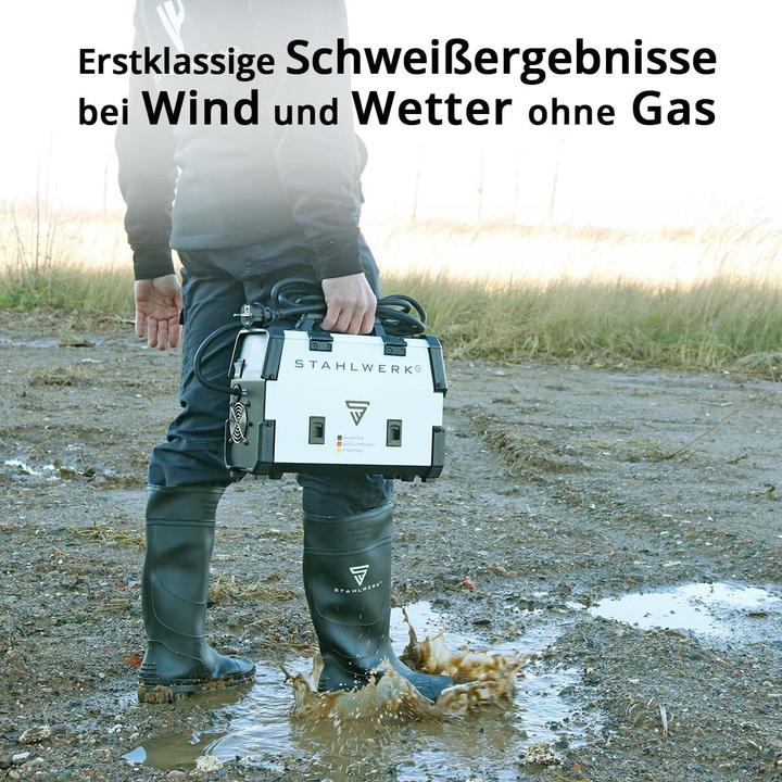 Produktbild Stahlwerk Fülldraht Schweissgerät FLUX 120 M Vollausstattung