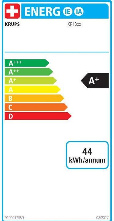Energie-Label Krups Lumio (NESCAFÉ Dolce Gusto)