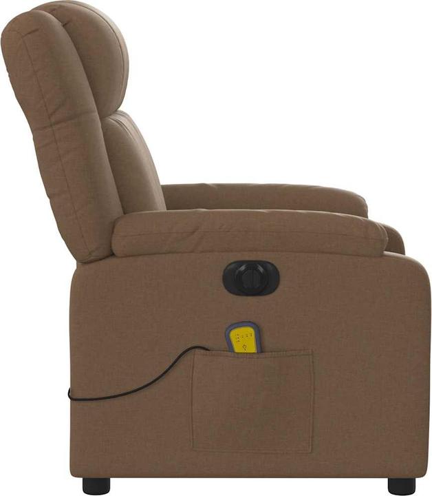 Immagine prodotto VidaXL Sedia da massaggio elettrica in tessuto