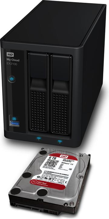 Actual product image WD My Cloud EX2100