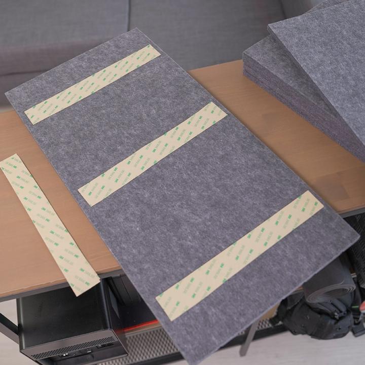 Actual product image Streamplify ACOUSTIC PANEL - 6-pack, grey (6 pcs.)