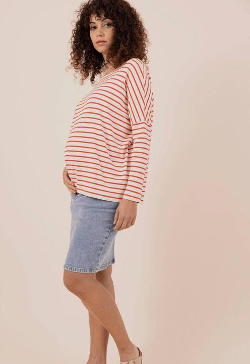 Image du produit Envie de Fraise Jupe en jean pour femme enceinte JUNE (34)