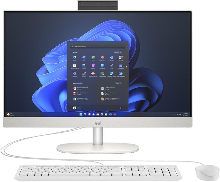 Actual product image HP ProOne 240 G10 AiO Intel CI5-1335UCMU 16G 512G W11P WIFI6 23.8 FHD NT (Intel Core i5-1335U, 16 GB, 512 GB, Intel Iris Graphics)