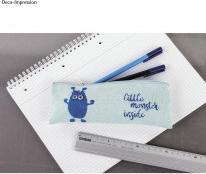 Actual product image Rayher Drawstring bag with drawstring bag, light blue