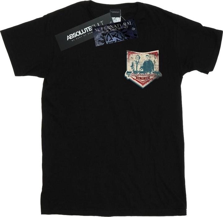 Supernatural Winchester Breast Print TShirt (S)