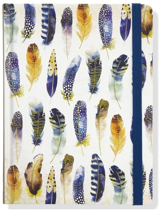 Aquarell-Feder-Midi-Notizbuch (262094) (Liniert, Harter Einband)