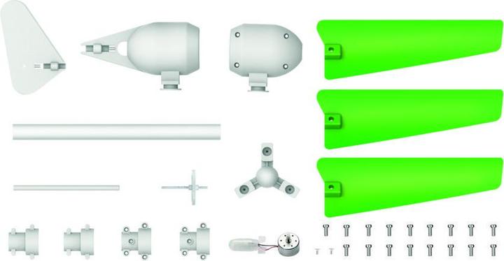 Actual product image 4M Build your own wind turbine