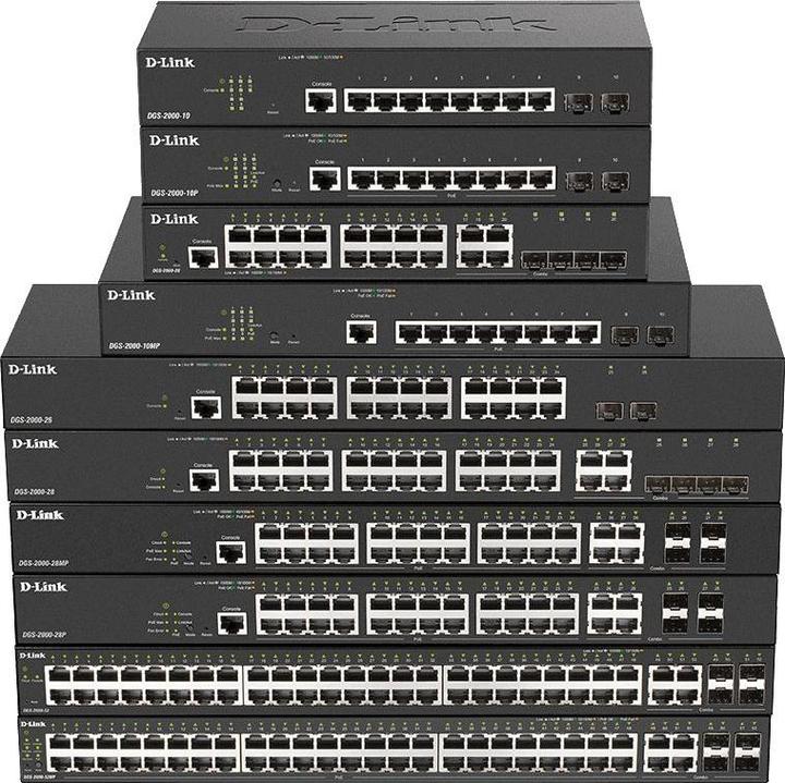 Produktbild D-Link 10-Port Gigabit PoE Managed Switch (10 Ports)