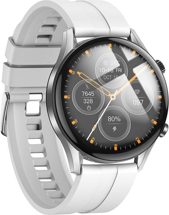 Produktbild Hoco Headphone with microphone smartwatch with call function Y7 Pro silver
