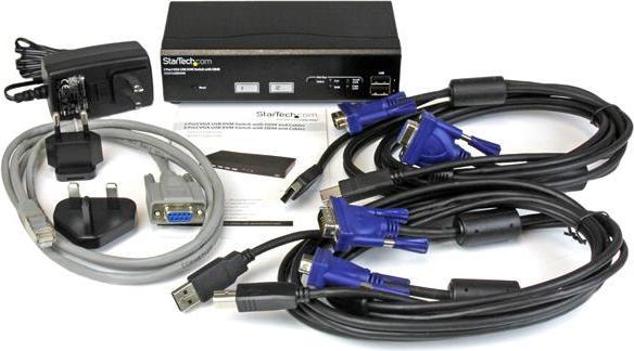 Produktbild StarTech 2 Port USB VGA Kvm Switch Ddm