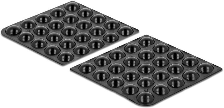 Actual product image Delock Rubber feet (Plastic sliders, 50 Piece)