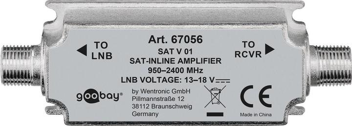Produktbild Goobay SAT-Antennenverstärker 950 MHz - 2400 MHz (Verstärker)