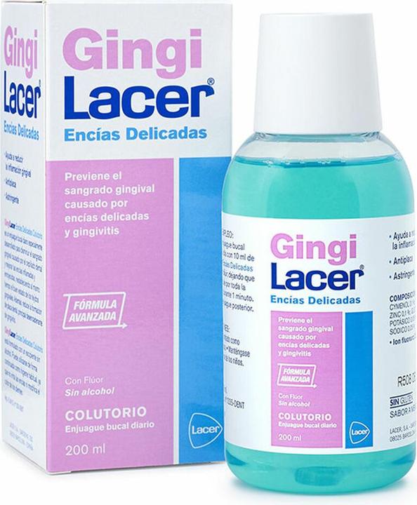 Lacer Gingilacera c Mundspülung 200ml (200 ml, Mundspülung)