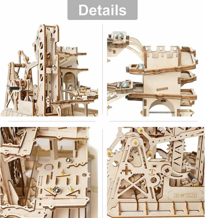 Produktbild Rokr Climber Kugelbahn - 3D Holzbausatz
