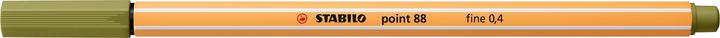 Image du produit STABILO Stylo fibre point 88 (Boue verte, 1 x)