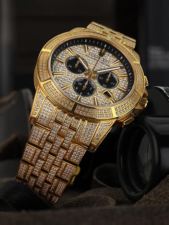 Immagine prodotto Louis XVI LXVI1123 Majeste Iced Out Cronografo 43mm 5ATM (Cronografo, 43 mm)