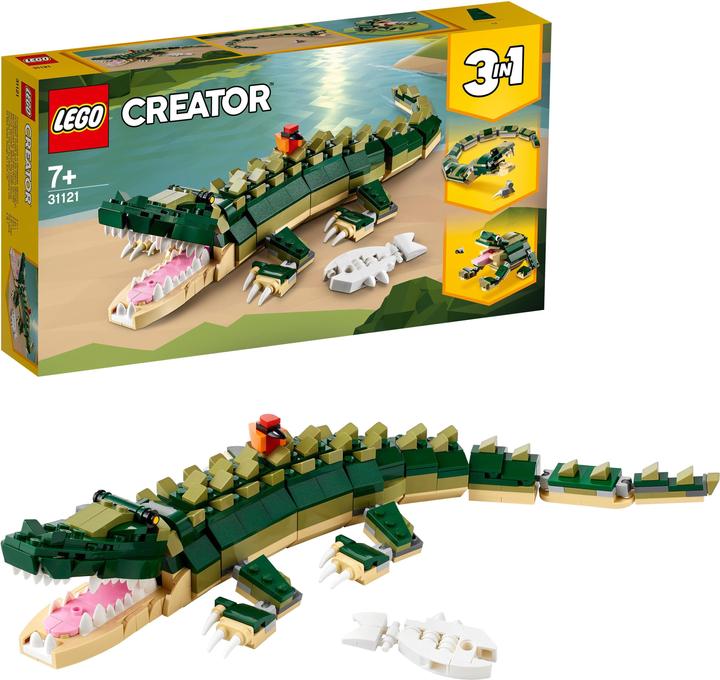 Actual product image LEGO Creator 31121 Crocodile (31121, LEGO Creator 3-in-1)
