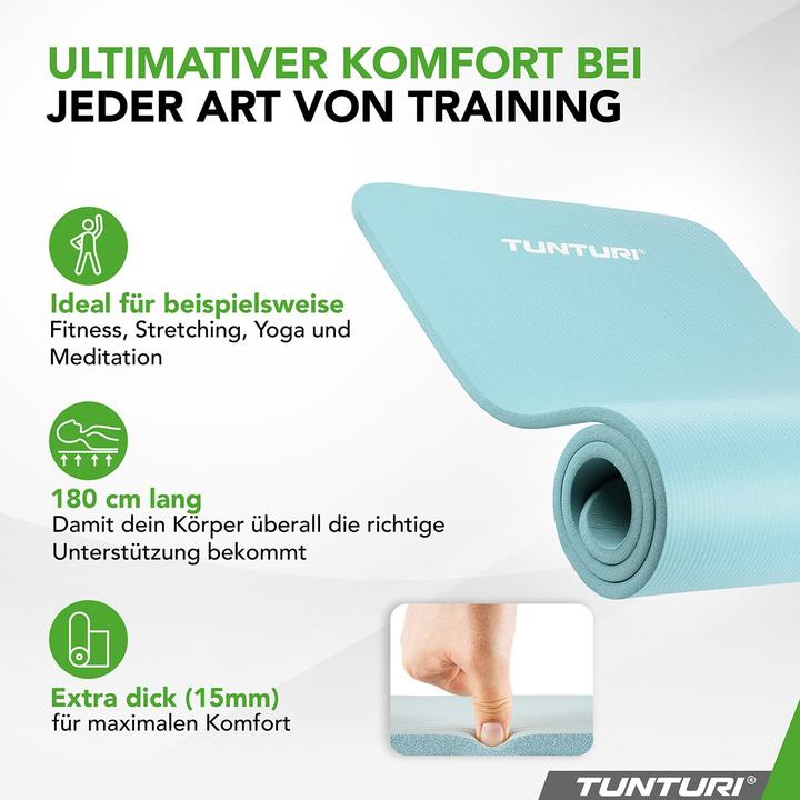 Image du produit Tunturi NBR Fitness Matte (15 mm)