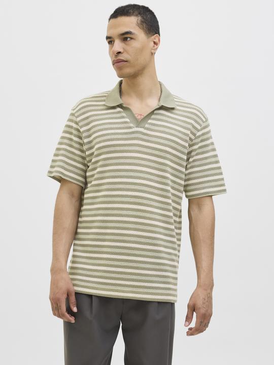 Image du produit Jack & Jones Gestreift Fly-Away Kragen Poloshirt Poloshirt (XL)
