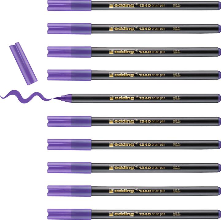 Produktbild Edding Brushpen 1340 (Violett, 1 x)