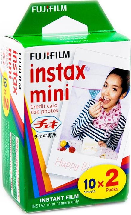 Produktbild Fujifilm Instax Mini 2x10 Film (Mindestbestellwert 2 Stück)