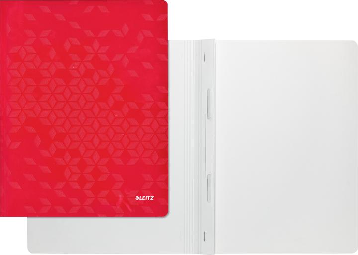 Actual product image Leitz A4 loose-leaf binder WOW red (A4, 1 x)