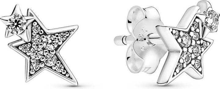 Pandora Sparkling Asymmetric Stars Ohrstecker (Sterling Silber 925)