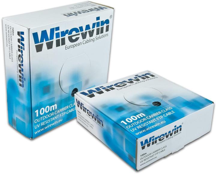 Actual product image Wirewin Network cable (F/UTP, CAT5e, 100 m)