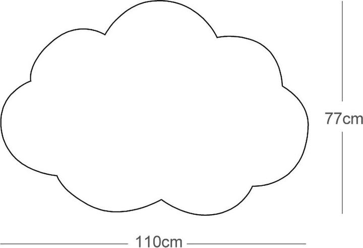 Actual product image Buokids Ceiling lamp Nube large