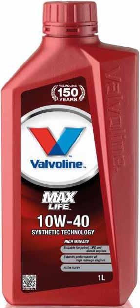 Valvoline Maxlife (1 l, SAE 10W-40)