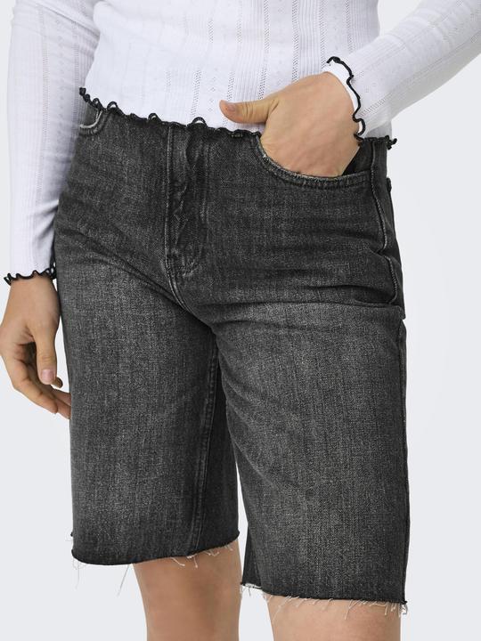 Actual product image Only ONLCARO Mittlere Taille Locker geschnitten Jeans-Shorts Jeans-Shorts (S)