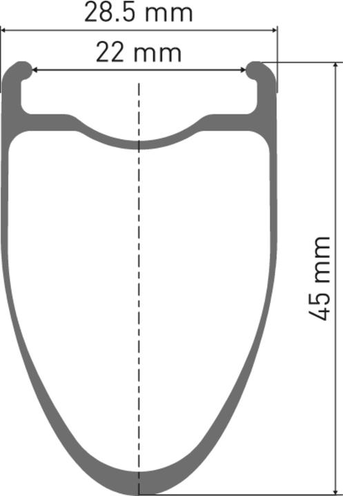 Immagine prodotto DT Swiss DT ERC 1400 DICUT ruota 700c CL 45 100/12 WTS (Ruota anteriore, 28")
