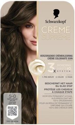 Image du produit Schwarzkopf Creme Supreme 5-0 Hair Color