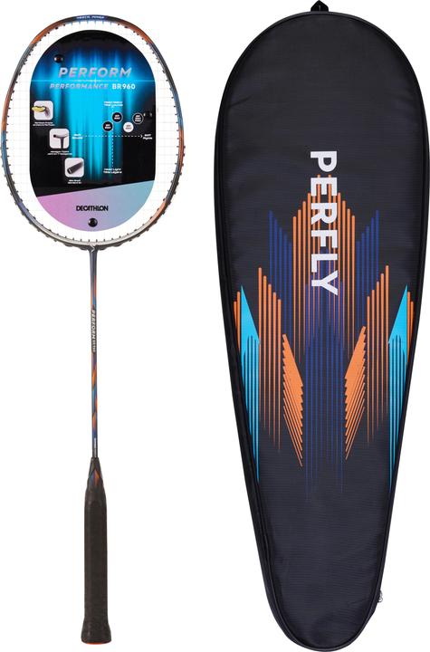 Produktbild Perfly Badmintonschläger Erwachsene - BR Perform 960 blau