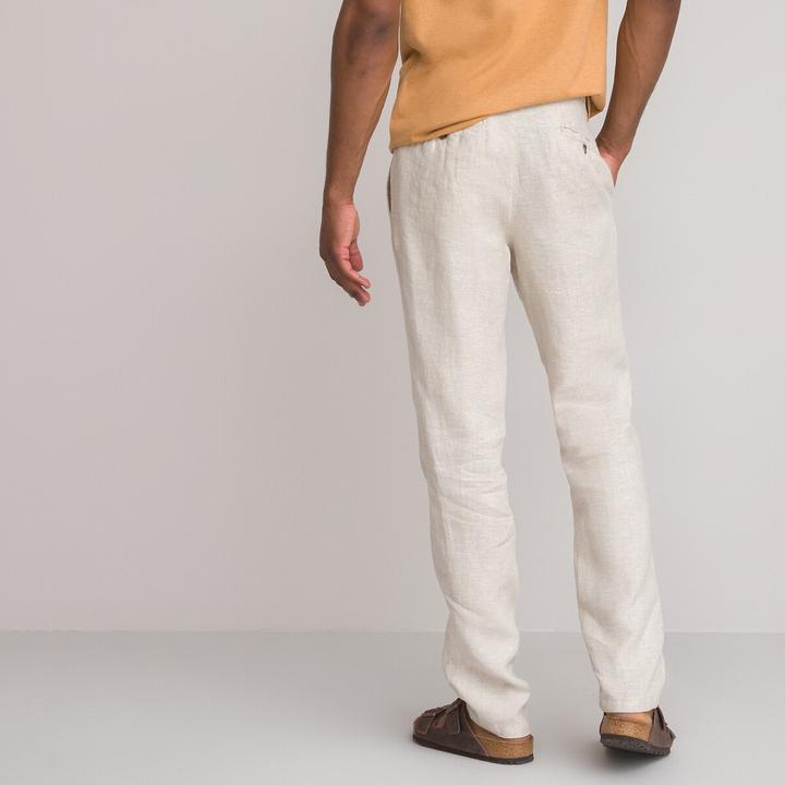 Actual product image La Redoute Collections Linen trousers (32)