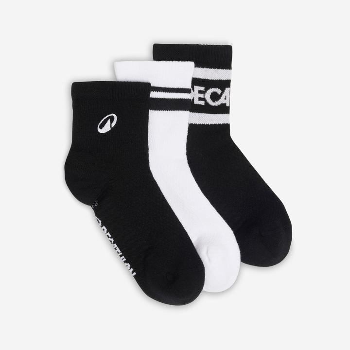 Actual product image Decathlon Socken Low 3er-Pack- schwarz/weiss (43, 44 - 46)
