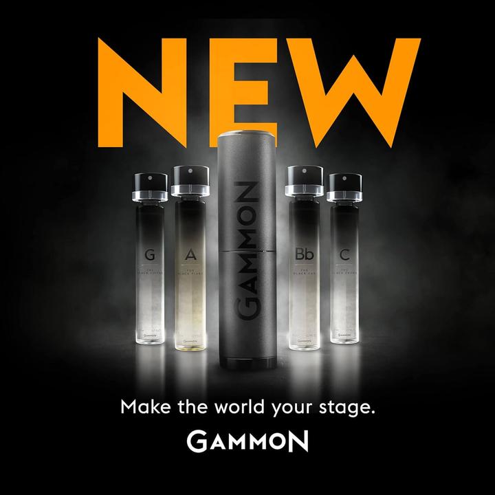 Produktbild Gammon 9458 Black Notes Parfum Starter-Set G (2x20 ml), das aromatisch-fruchtige BLACK GUITAR Herren (Eau de Parfum, 40 ml)