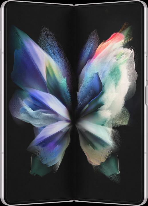 Actual product image Samsung Galaxy Z Fold3 5G EU (512 GB, Phantom silver, 7.60", SIM + eSIM, 12 Mpx, 5G)