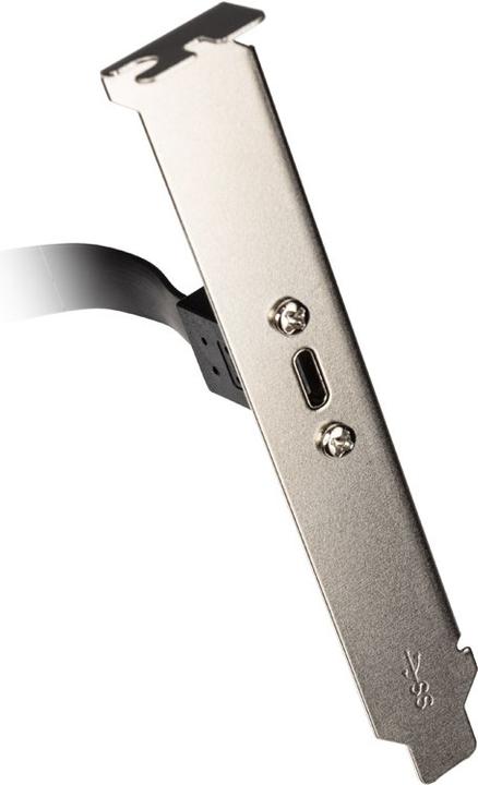 Produktbild InLine Slotblende USB Typ-C zu USB 3.1 Frontpanel Key-A intern (0.30 m, USB 3.1)