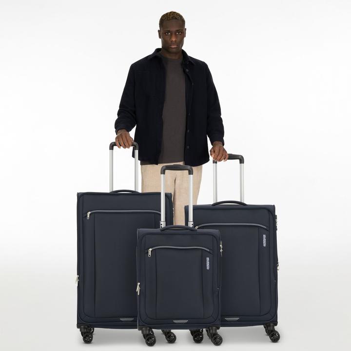 Actual product image American Tourister Avantour 4 Rollen Kofferset 3-teilig mit Dehnfalte (218 l, XL (from 140l))