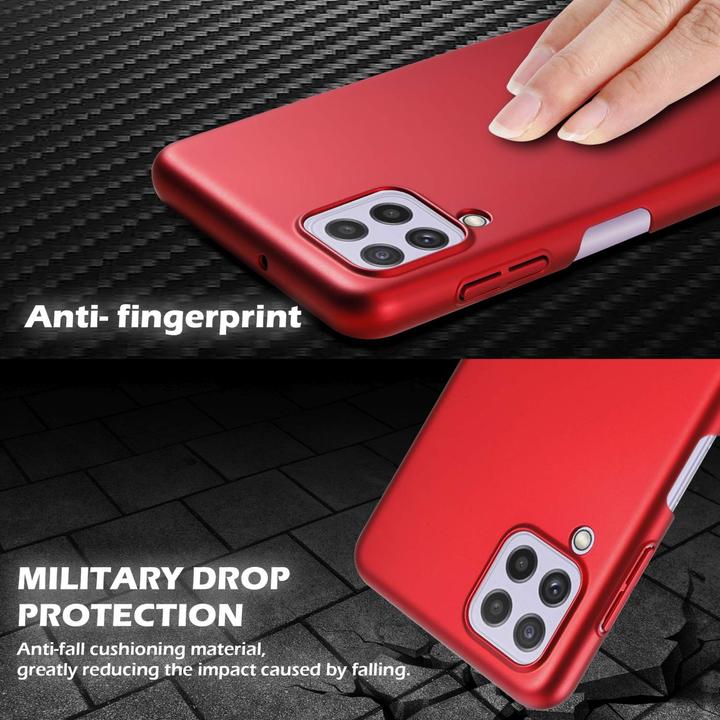 Produktbild Cadorabo HC Matt Metall Hülle (Samsung Galaxy M22, Samsung Galaxy A22, Samsung Galaxy A32)